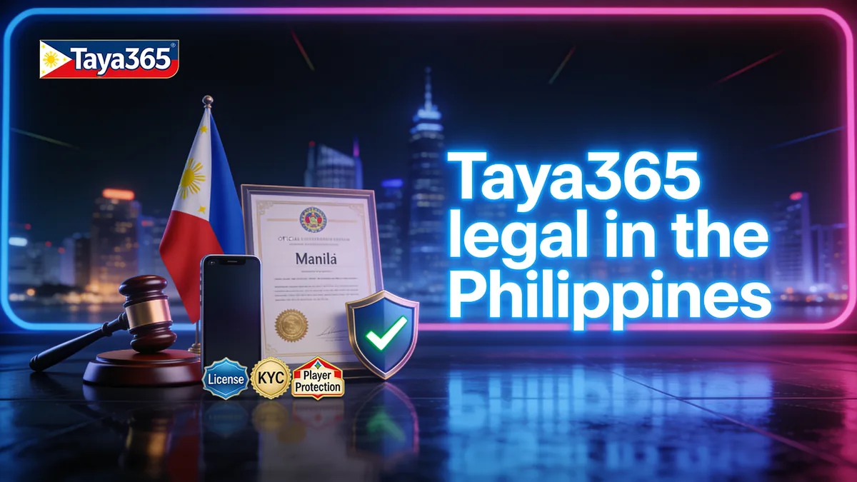 taya365 bet in the Philippines — Is Taya365 Legal and Safe in the Philippines?